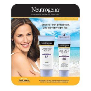 Neutrogena Powerful Sun Dry Touch Sunscreen Lotion SPF 55 - 5 fl oz. + 3 fl oz.